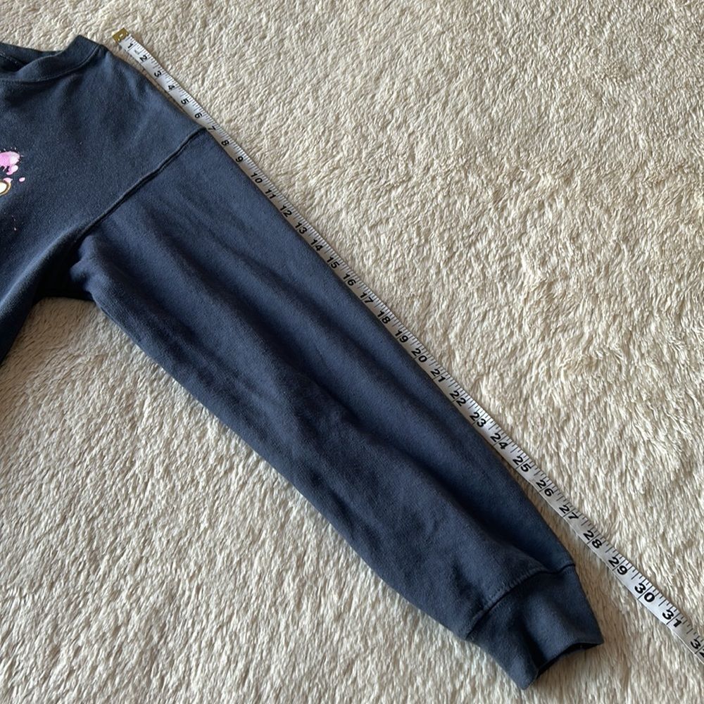 MTV logo blue gray pullover size small (3-5) - Picture 14 of 16